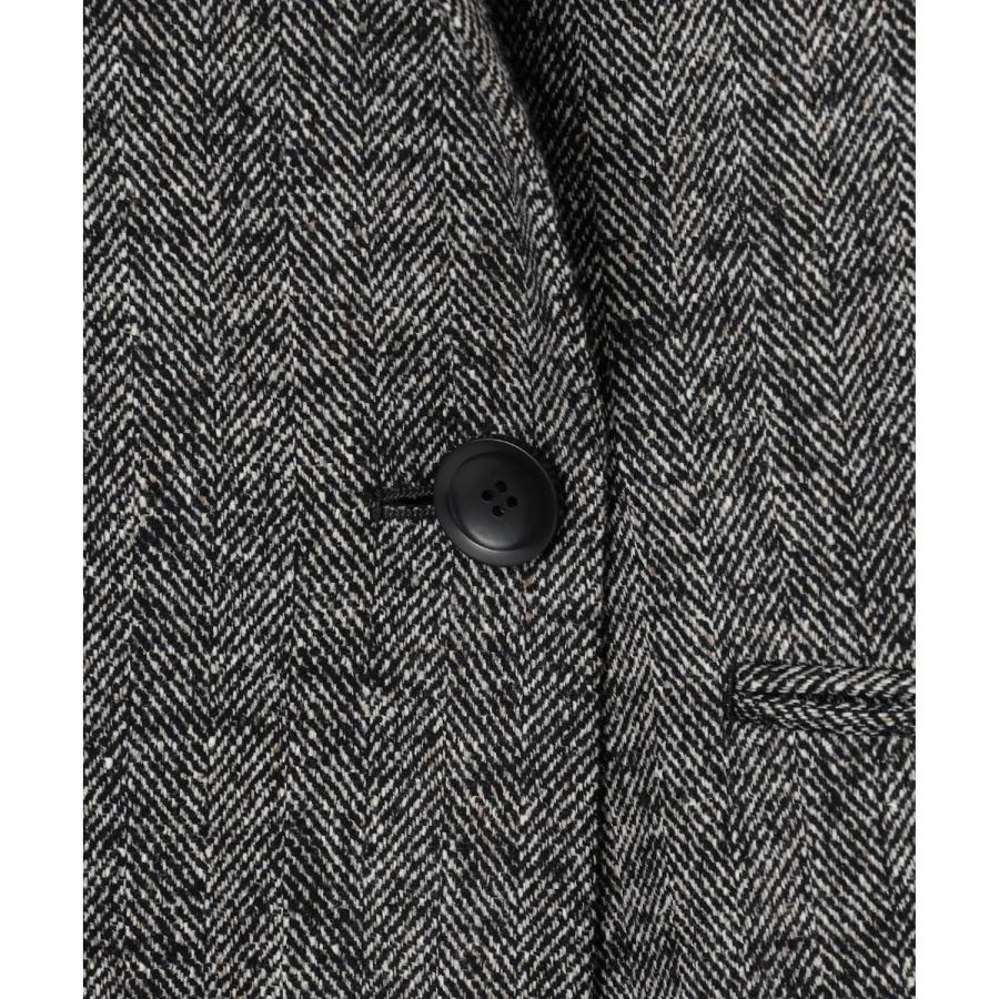 23区（ニジュウサンク） ヘリンボーンループツイード ジャケット
