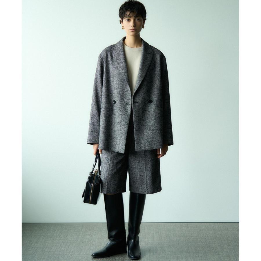 23区（ニジュウサンク） ヘリンボーンループツイード ジャケット