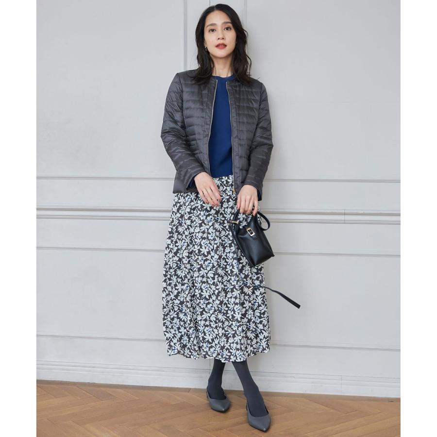 SDM 美品 自由区 【洗える】ライトダウン ジャケット ネイビー L ジユウク 自由区 【カタログ掲載・洗える】リバーシブルライト