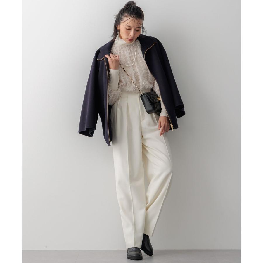 【23区】ウールリバー スタンドカラーコート¥49,500 完売品‼️ ウールリバー スタンドカラーコート / 23区 | ファッション通販