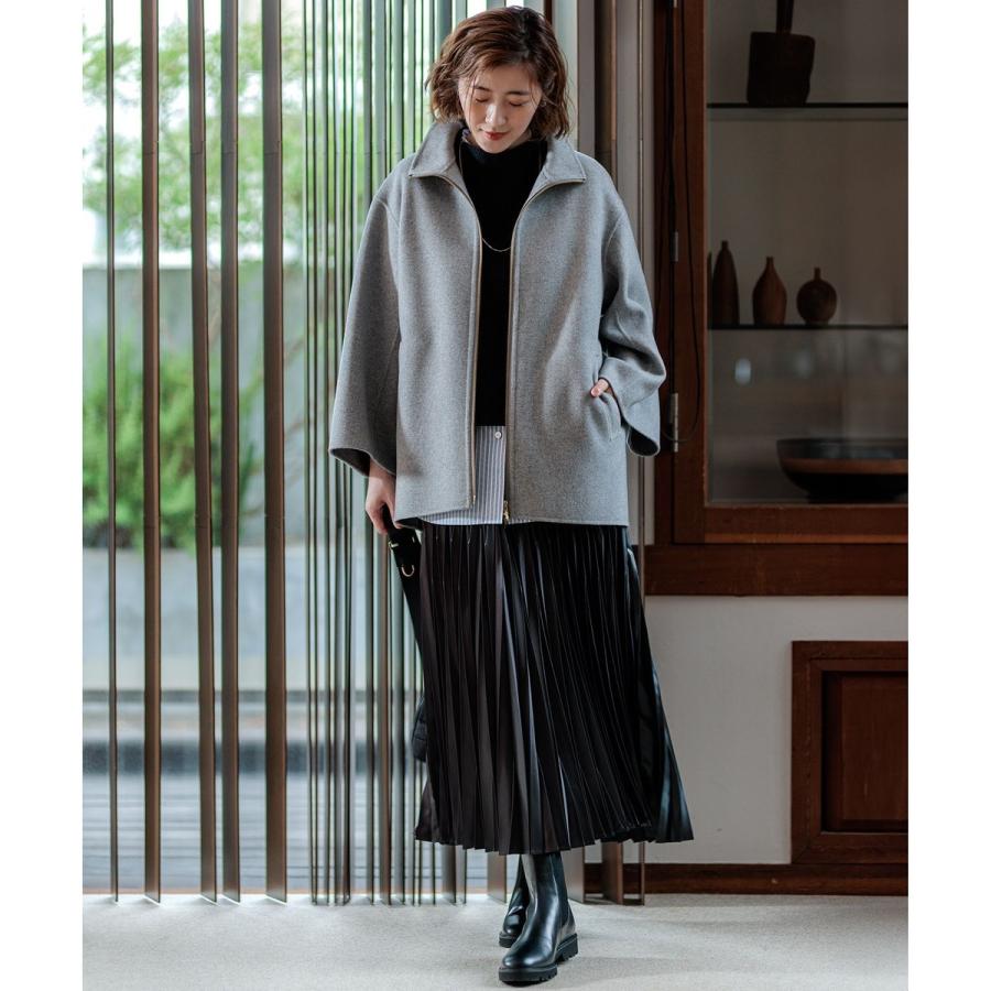 【23区】ウールリバー スタンドカラーコート¥49,500 完売品‼️ 23区｜ウールリバー スタンドカラーコート | Rakuten Fashion