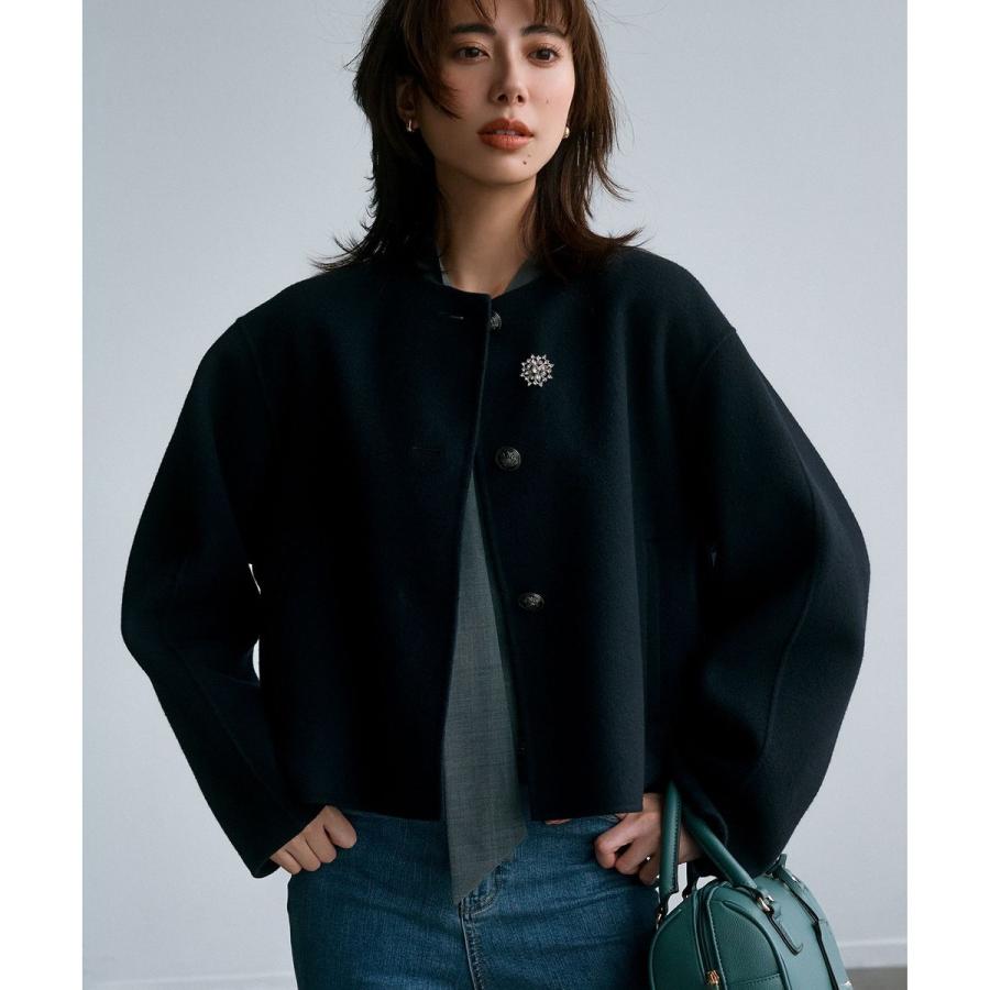 連休セール❤️23区　ウールリバーノーカラージャケット 23区 ウールリバー ノーカラーコート : マルイ(丸井)Yahoo!店 - 通販