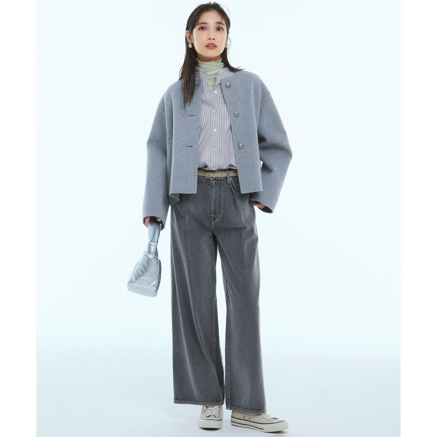 連休セール❤️23区　ウールリバーノーカラージャケット 23区 ウールリバー ノーカラーコート : マルイ(丸井)Yahoo!店 - 通販