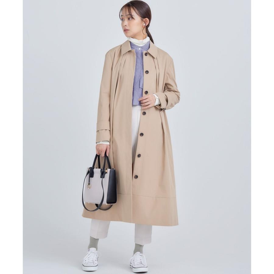 【WEB限定】ライトトレンチ ステンカラーコート_15