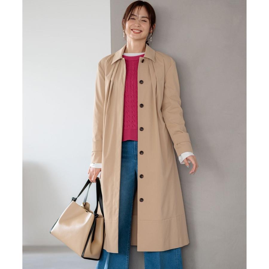 【WEB限定】ライトトレンチ ステンカラーコート_1