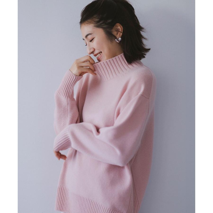 23区（ニジュウサンク） 【洗える】カシミヤブレンド ハイネック