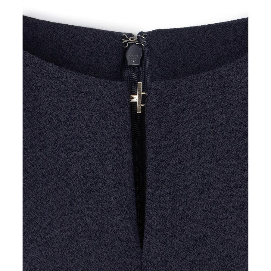 23区（ニジュウサンク） 【洗える】ウールミックスジョーゼット