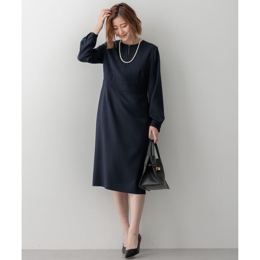 23区（ニジュウサンク） 【洗える】ウールミックスジョーゼット