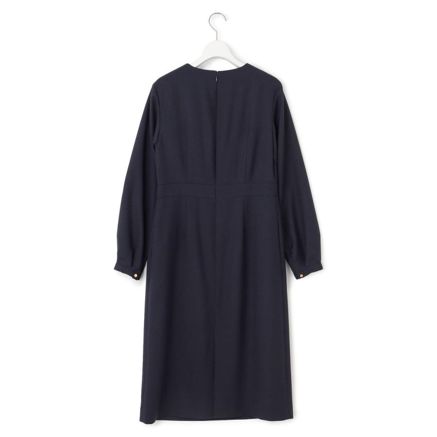 23区（ニジュウサンク） 【洗える】ウールミックスジョーゼット