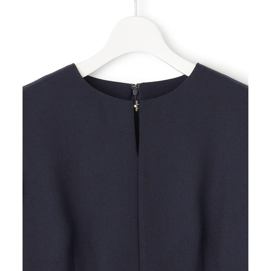 23区（ニジュウサンク） 【洗える】ウールミックスジョーゼット