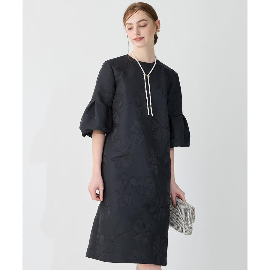 23区　24AW マニフィークフラワージャカード ドレス　ワンピース　40 23区（ニジュウサンク） 【APPLAUDIR】マニフィークフラワージャカード