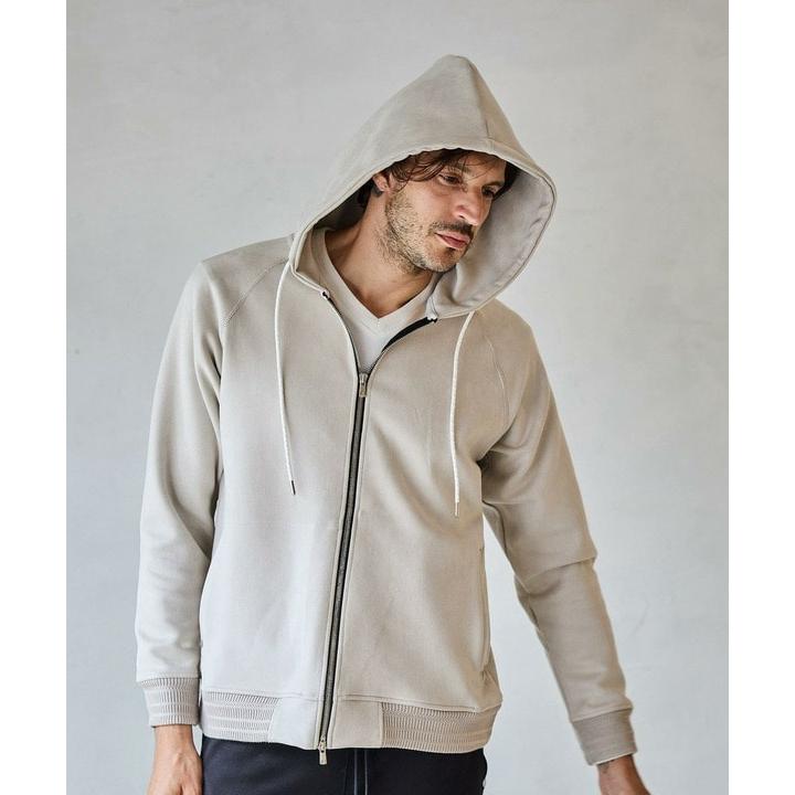 RATTLE TRAP（ラトルトラップ） フェイクスエードZIPUPパーカー