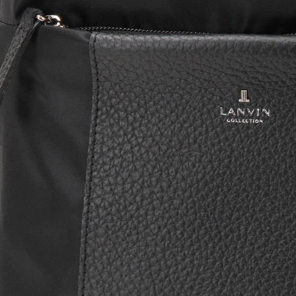 新品 LANVIN COLLECTION エクラ 国産牛革 リュック 日本製 Ⓗ LANVIN バッグ リュック エクラ ビジネスリュック A4 定価38500円