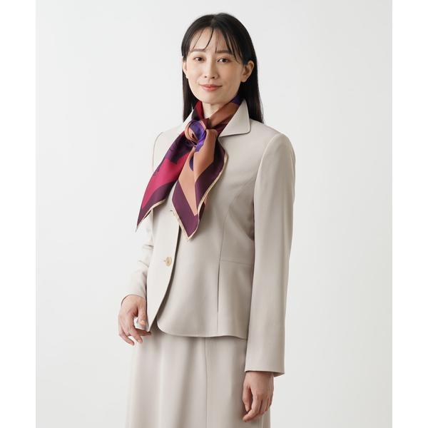 s6987□ 四季草花文様 金彩色留訪問着 一つ紋 美品 （s6987□四季草花 