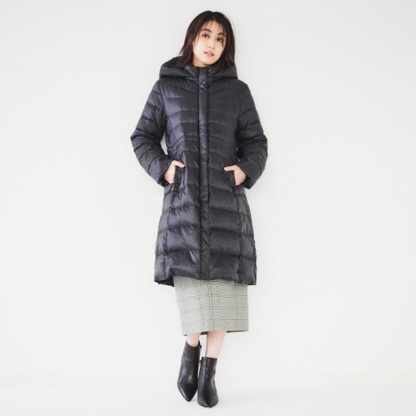 UNTITLED（アンタイトル） 【撥水洗えるすっきり】ロング丈タフタ