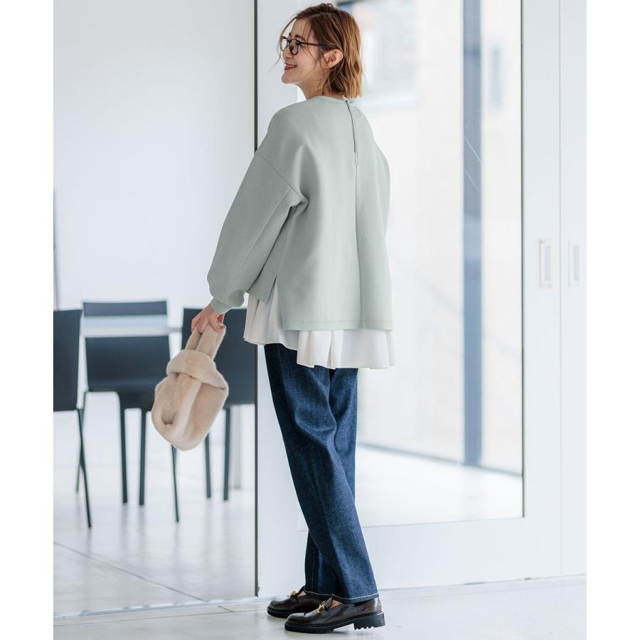 23区 【洗える】コンフォートダンボールジャージー カットソー