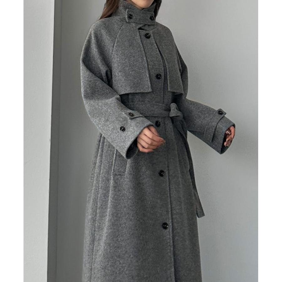 ルエレ Louere Louere 2wayハイネックウールライクウエストシェイプ