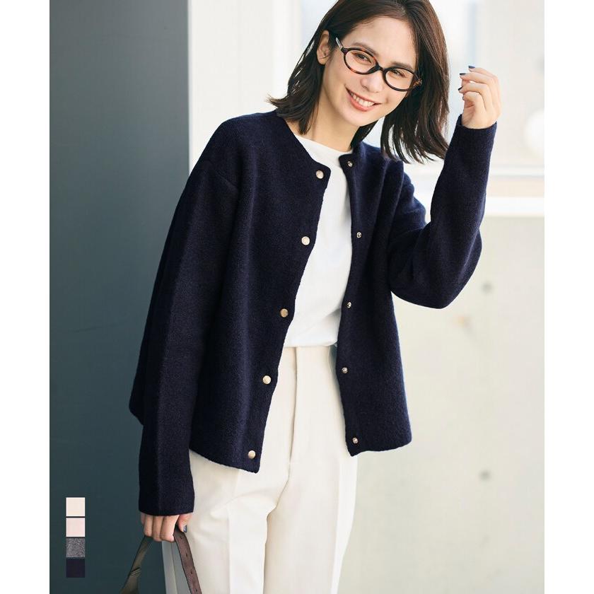 coca（コカ） ダブルフェイスニットカーディガン 全4色 : マルイ(丸井