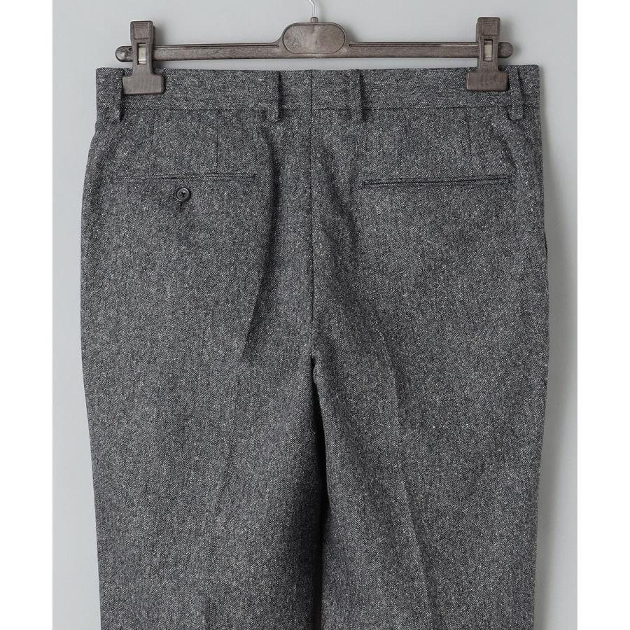 【MARLANE/マルラーネ】ウールシルク ホームスパン スーツ（グレー）の画像