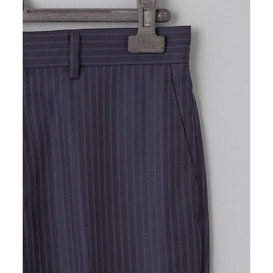 【Loro Piana Fabric】365 通年スーツ(ネイビー×ストライプ)の画像