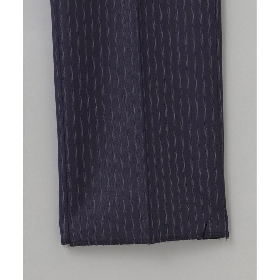 【Loro Piana Fabric】365 通年スーツ(ネイビー×ストライプ)の画像