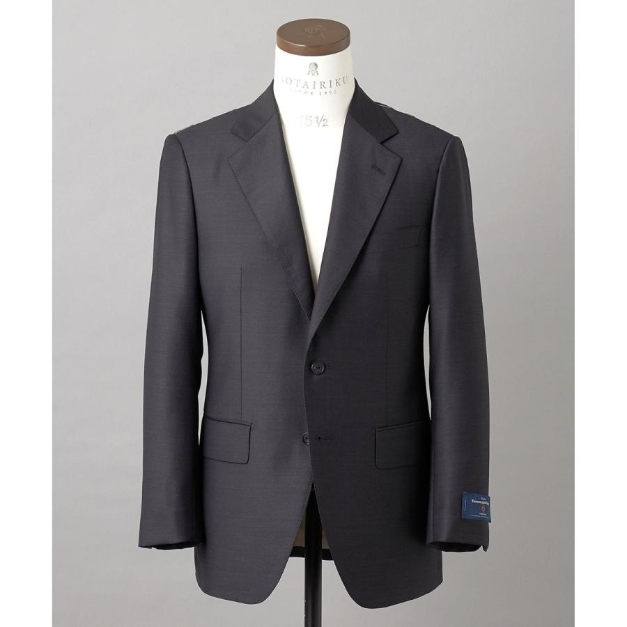 【ZEGNA/ゼニア】TROFEO/トロフェオ スーツ（グレー×無地）の画像