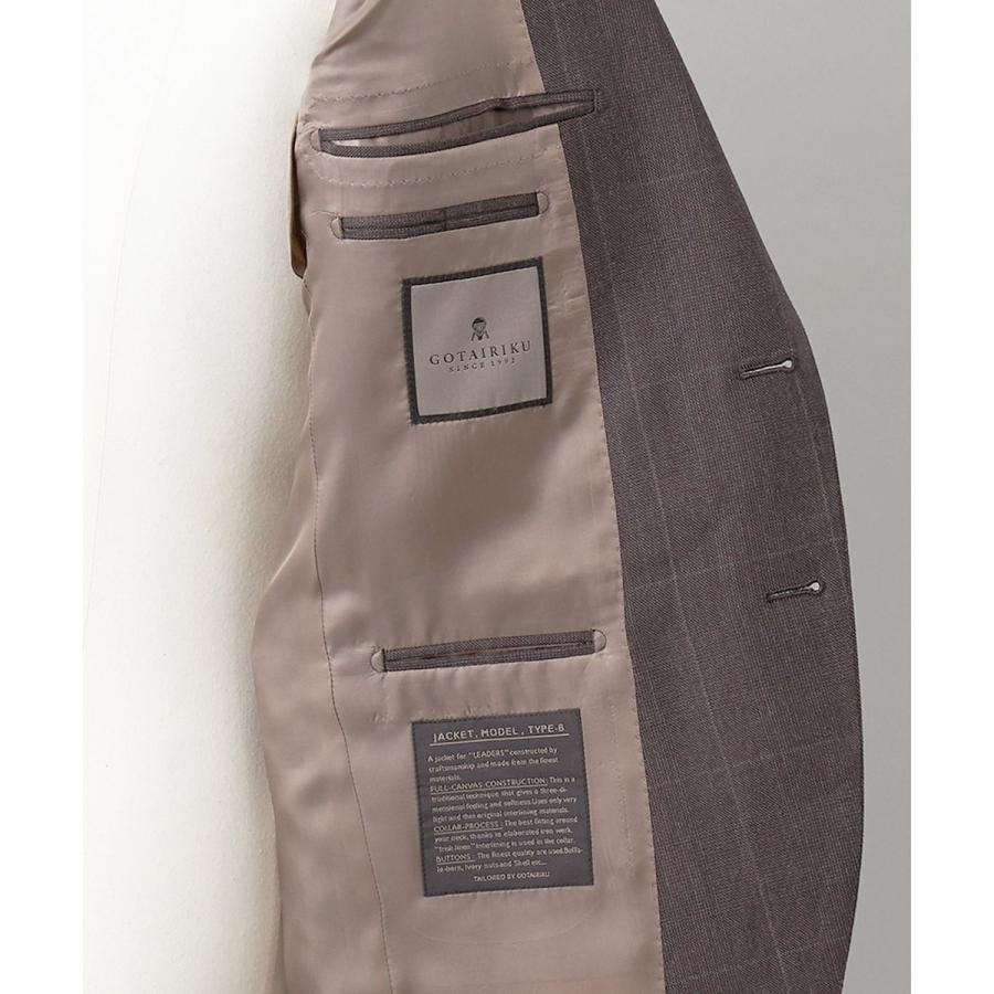 【ZEGNA/ゼニア】ISLANDFLEECE/アイランドフリース 3ピーススーツ（ブラウン×格子）の画像