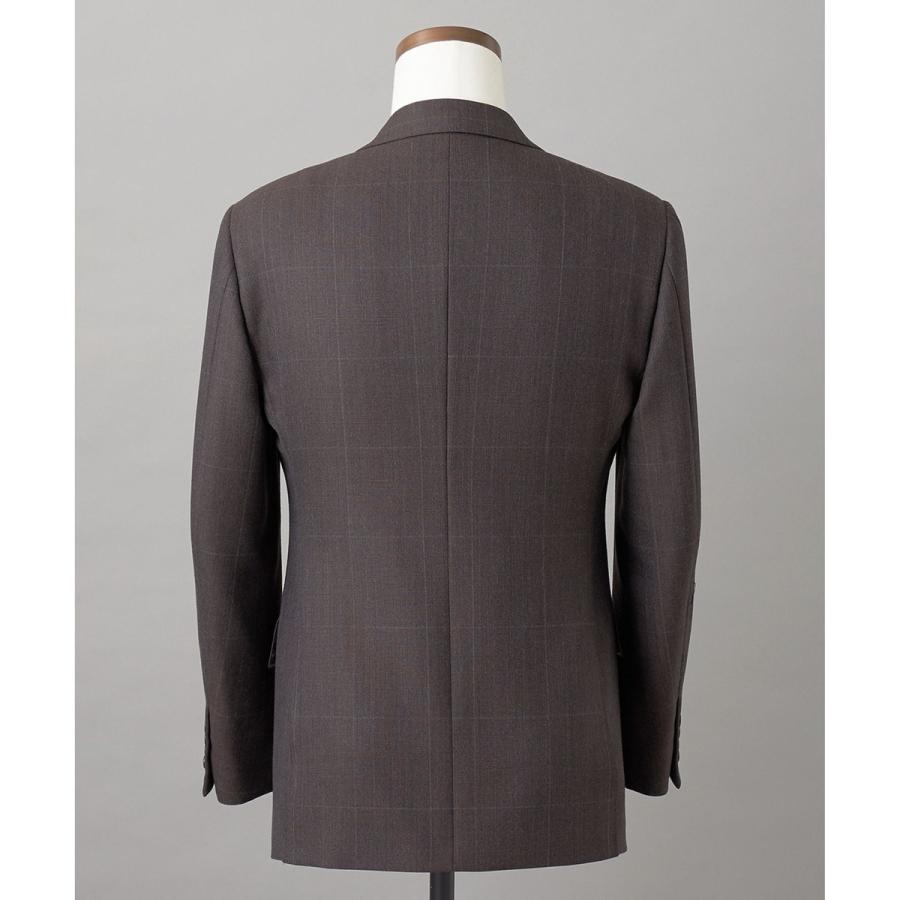 【ZEGNA/ゼニア】ISLANDFLEECE/アイランドフリース 3ピーススーツ（ブラウン×格子）の画像