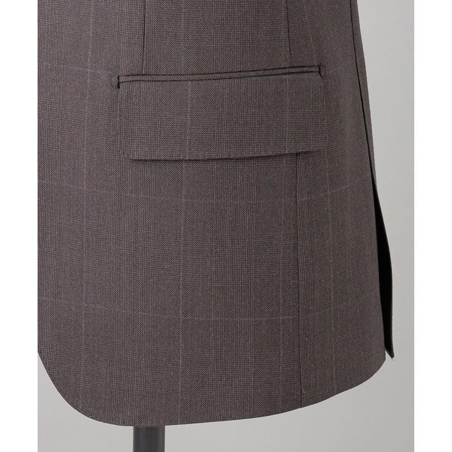 【ZEGNA/ゼニア】ISLANDFLEECE/アイランドフリース 3ピーススーツ（ブラウン×格子）の画像