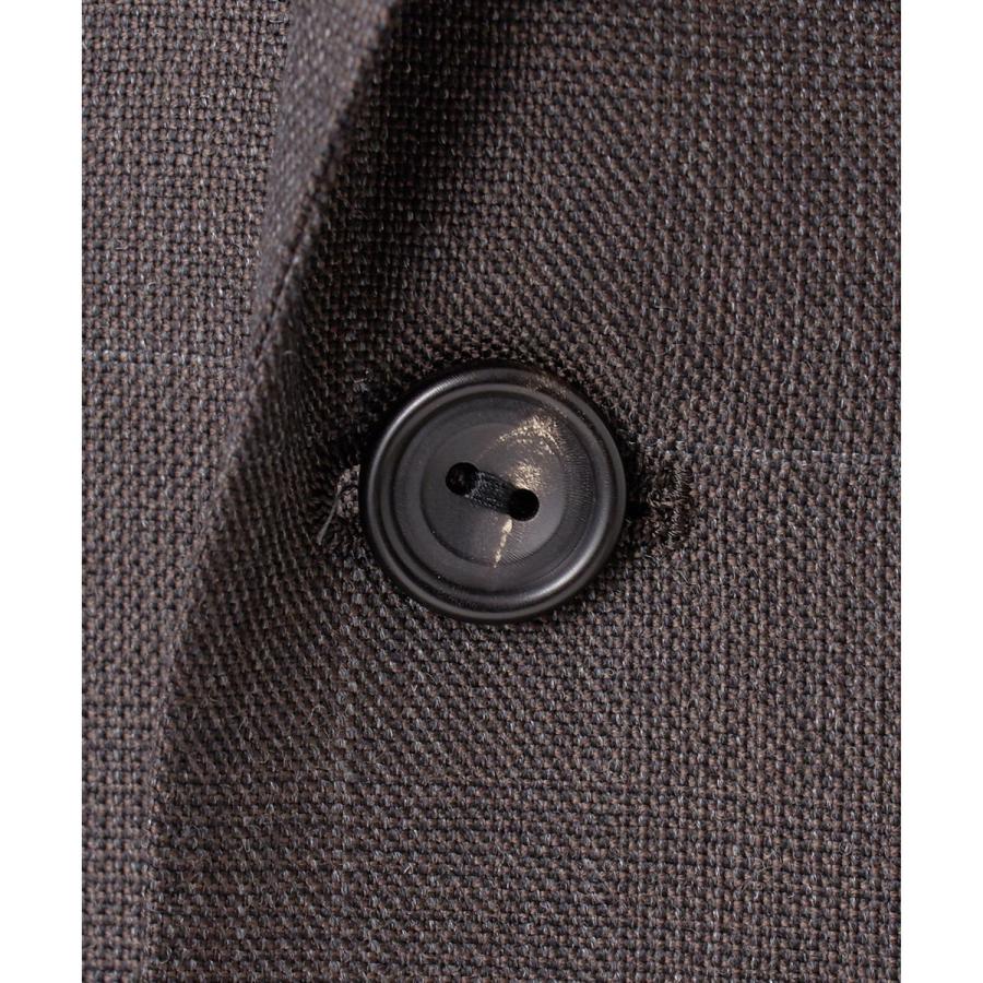 【ZEGNA/ゼニア】ISLANDFLEECE/アイランドフリース 3ピーススーツ（ブラウン×格子）の画像