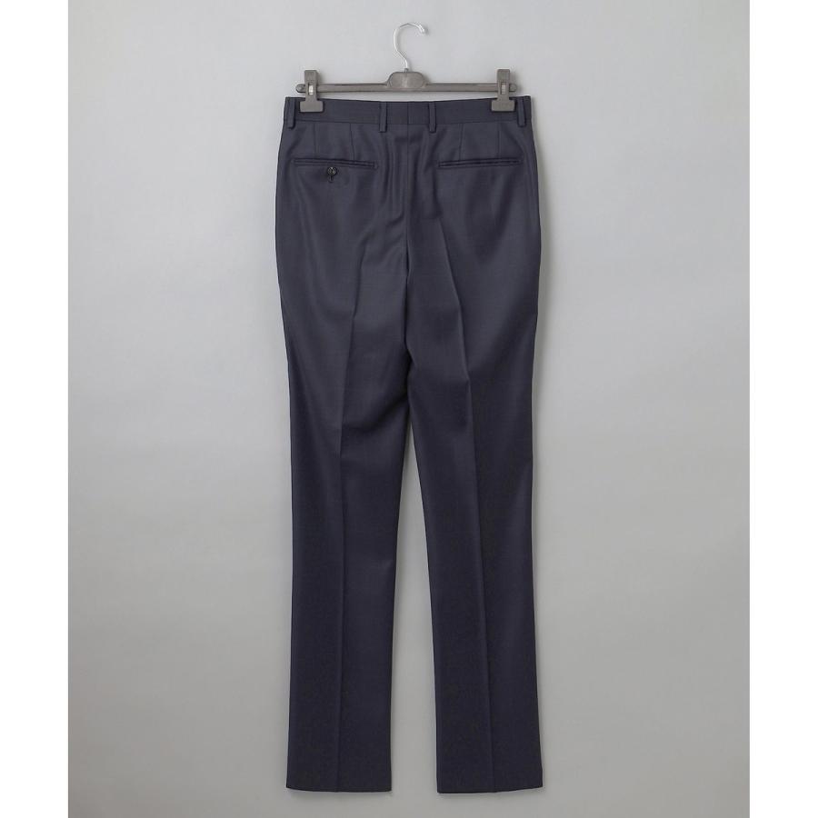 【Loro Piana Fabric】365 通年スーツ(ネイビー×格子)の画像