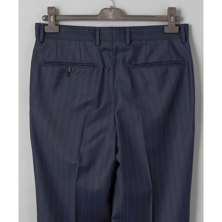 【ZEGNA/ゼニア】TROFEO/トロフェオ スーツ（ネイビー×ストライプ）の画像