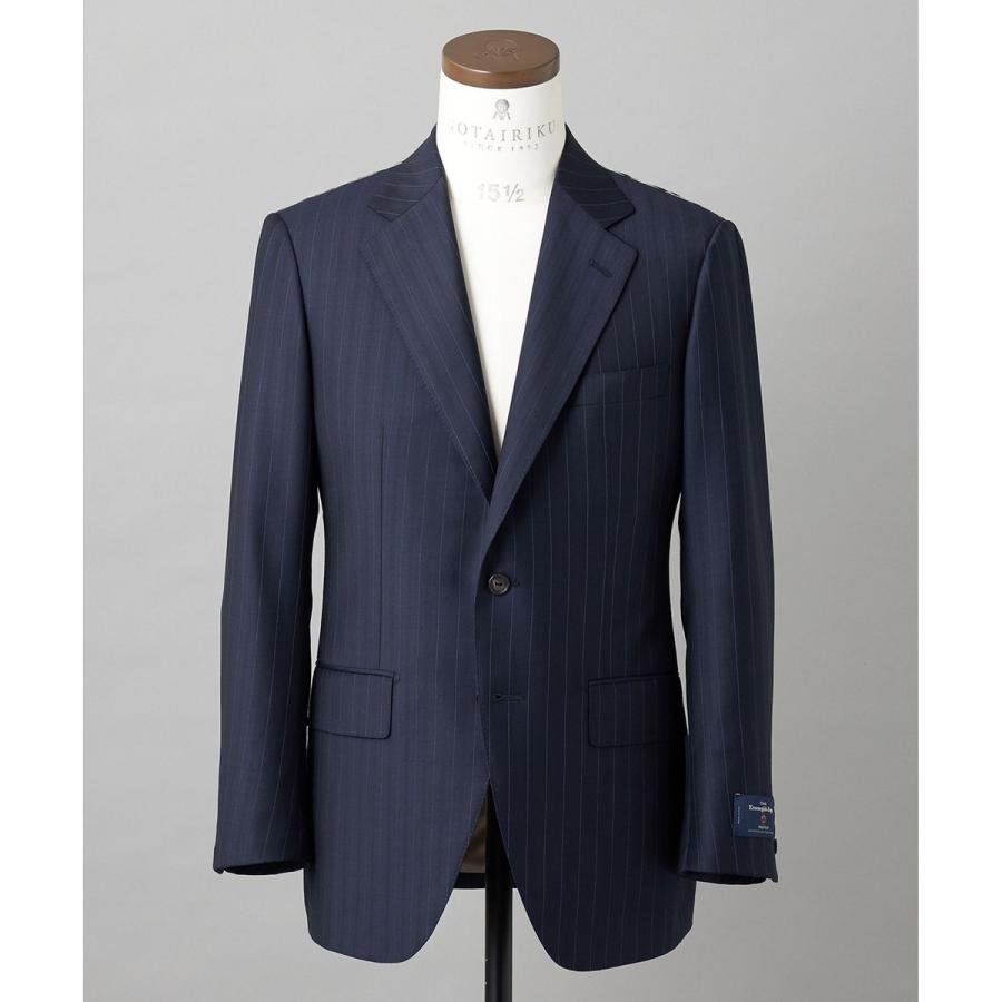 【ZEGNA/ゼニア】TROFEO/トロフェオ スーツ（ネイビー×ストライプ）の画像