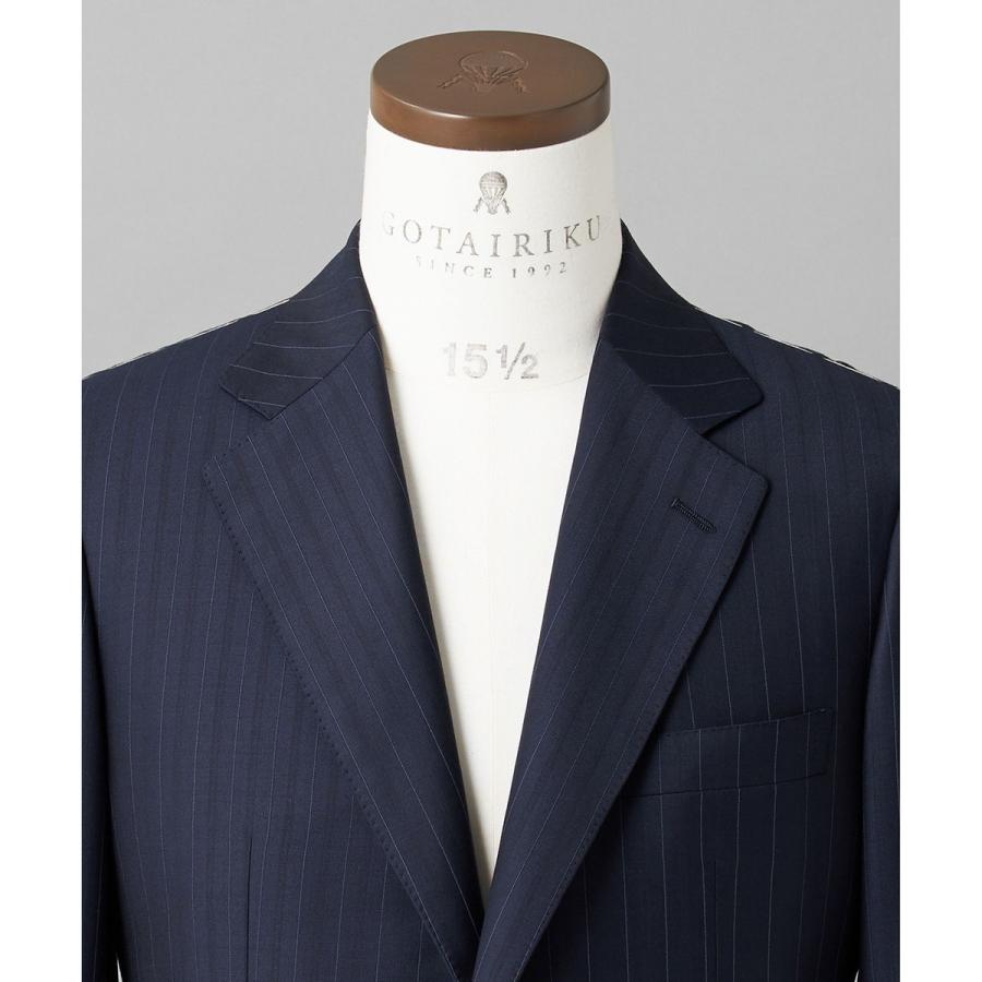 【ZEGNA/ゼニア】TROFEO/トロフェオ スーツ（ネイビー×ストライプ）の画像