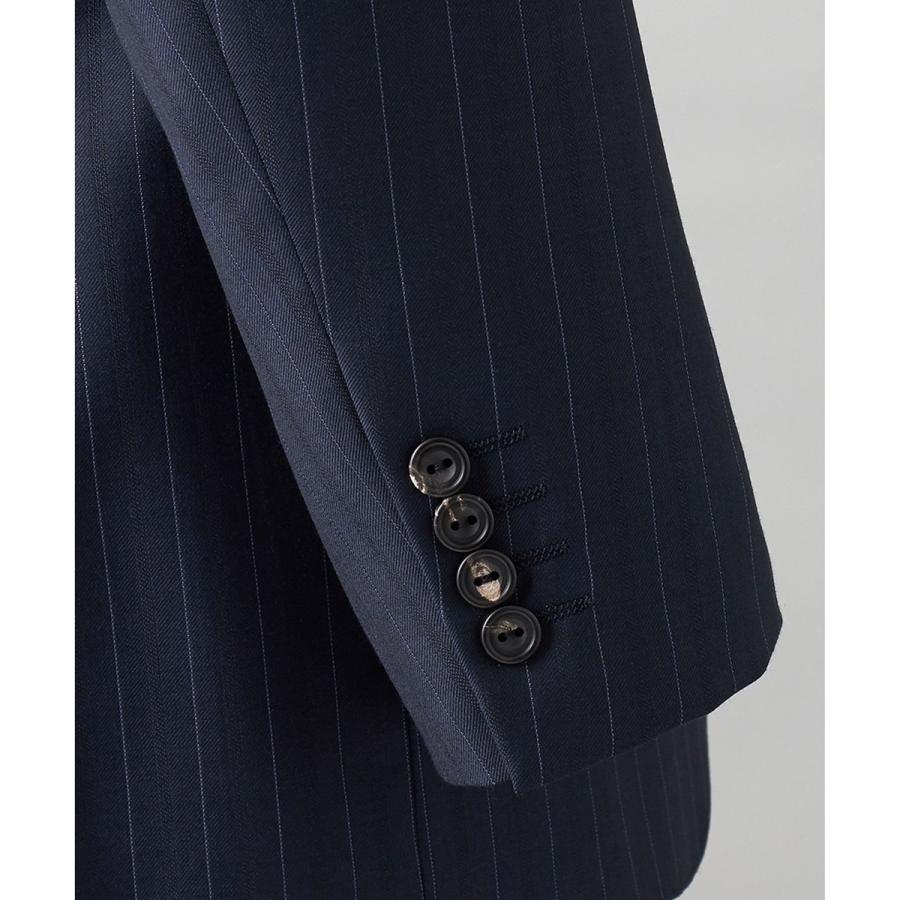 【ZEGNA/ゼニア】TROFEO/トロフェオ スーツ（ネイビー×ストライプ）の画像