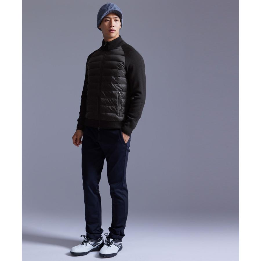 JUN&ROPE'（ジュンアンドロペ） 【NOIR】ハイブリッドダウンジャケット