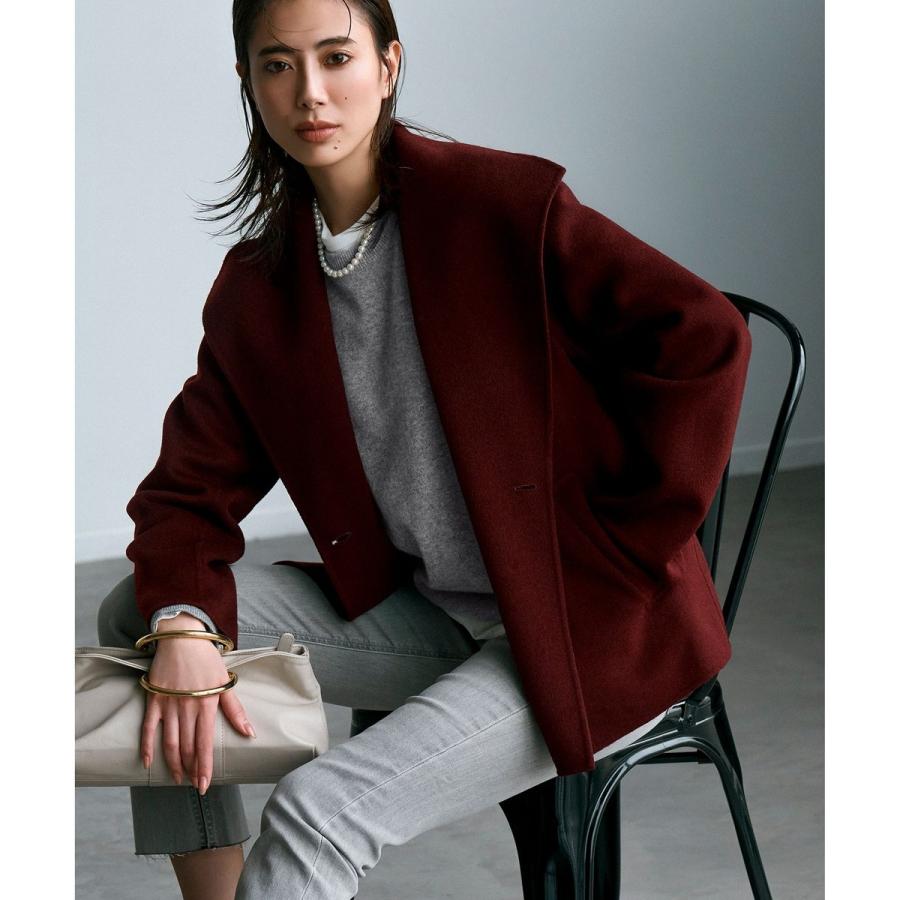 ICB WoolRever ショートコート ICB（アイシービー） コート アウター WoolRever ショートコート ジャケット・アウター