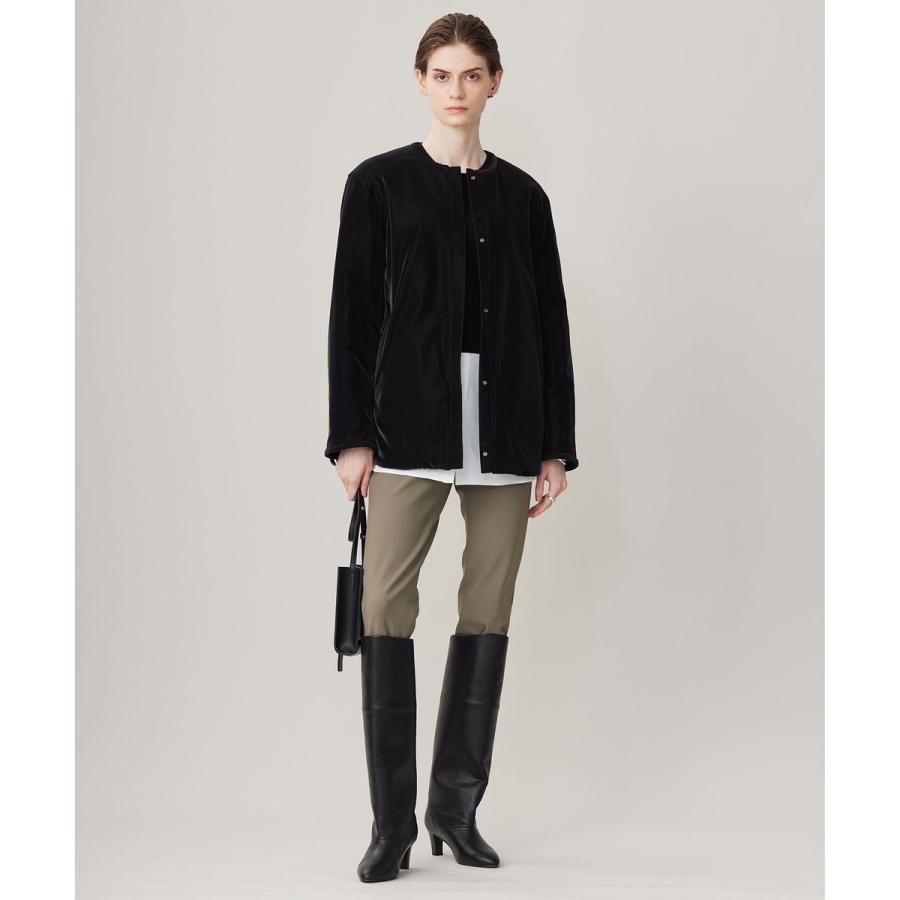 ICB 【リバーシブル着用可能】 ラミネートパイルキルト ミドル丈