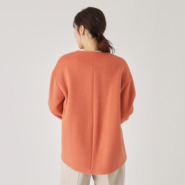 COUP DE CHANCE（クードシャンス） 【日本製】ノーカラーコート