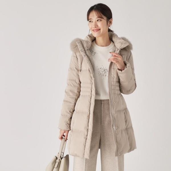 バーバリーゴルフ　ノバチェック　2way 取り外し可　フード　ダウンコート　M バーバリーの“チェック柄”2WAYダウンジャケットなど、メンズ