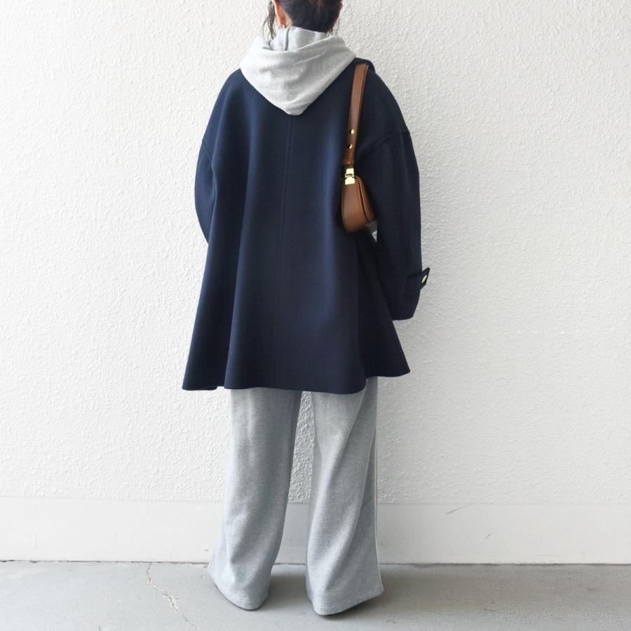 SHIPS any any: ノンミュールジングウール ステンカラー ミディ コート