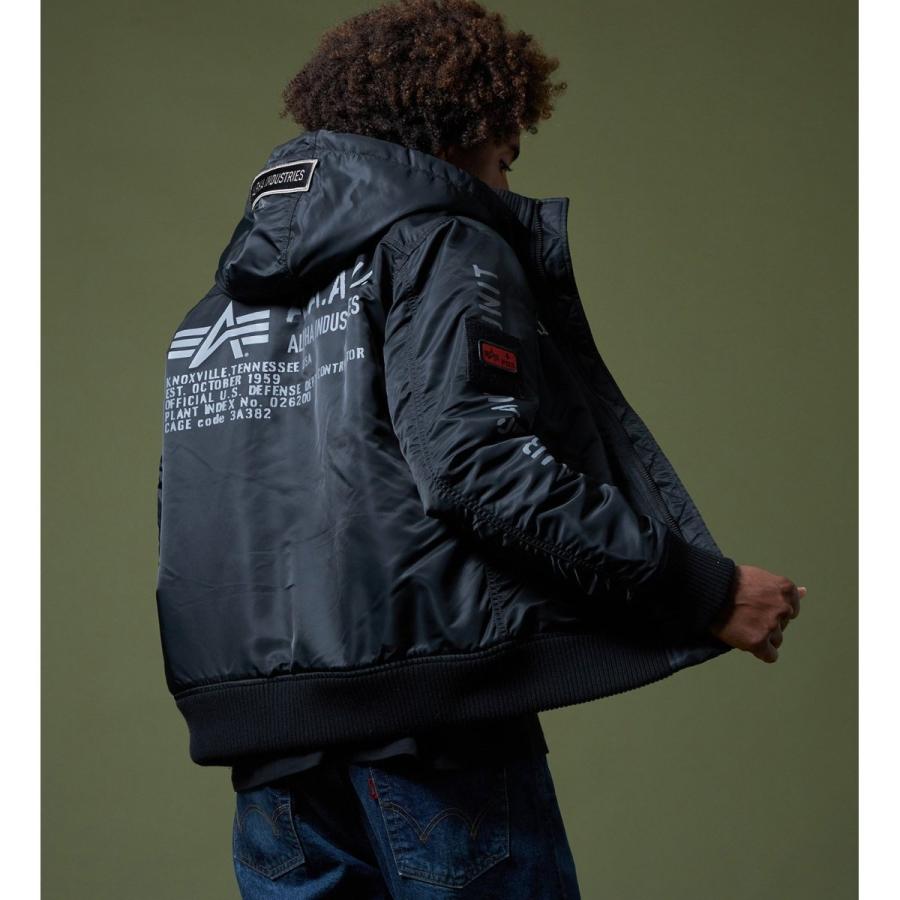 セール中‼️ALPHA INDUSTRIES フーデッドリブ ジャケット sanshin_2411-ta1658