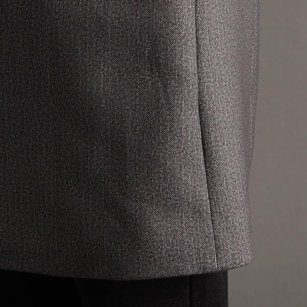 MONSIEUR NICOLE（ムッシュニコル） ダウンファブリックヘリンボン