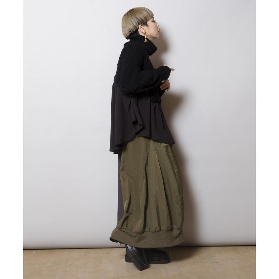 OSMOSIS（オズモーシス） 編込ニット切替プルオーバー : マルイ(丸井