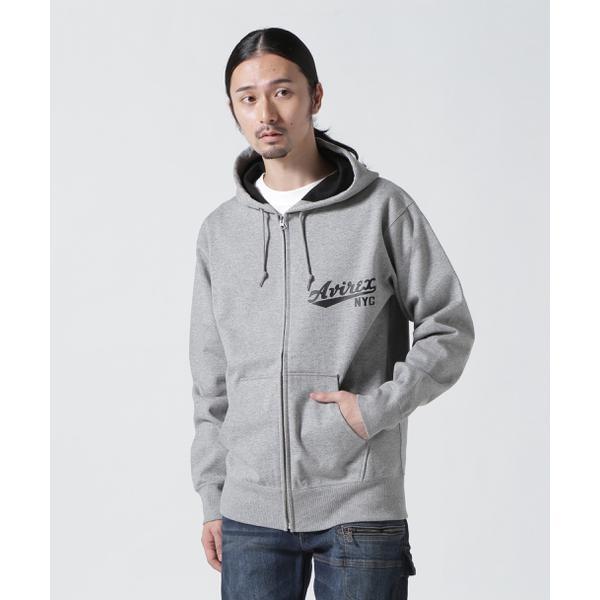 AVIREX ボンディングジップパーカー WEB&DEPOT限定》BONDING ZIP PARKA/ボンディングジップパーカー