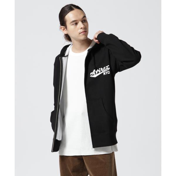AVIREX ボンディングジップパーカー WEB&DEPOT限定》BONDING ZIP PARKA/ボンディングジップパーカー