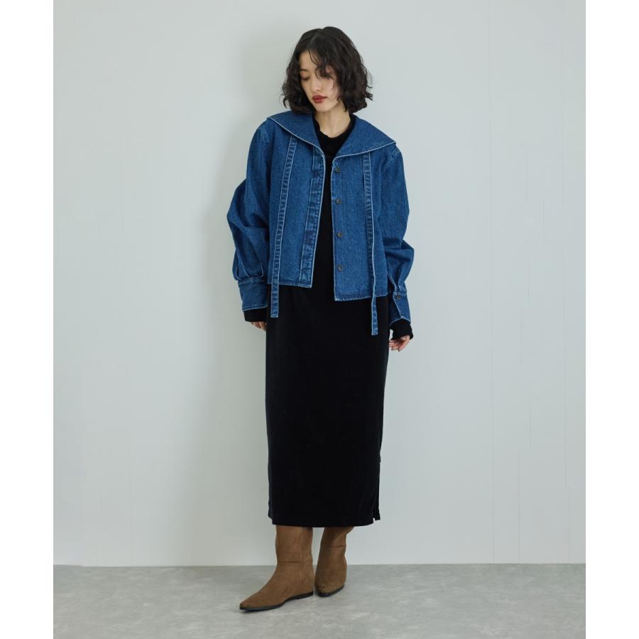 ADAM ET ROPÉ 【nagisa×7×AER 】DENIM JACKET ADAM ET ROPE' 【WEB限定・サステナブル】[ nagisa×7×AER ]DENIM