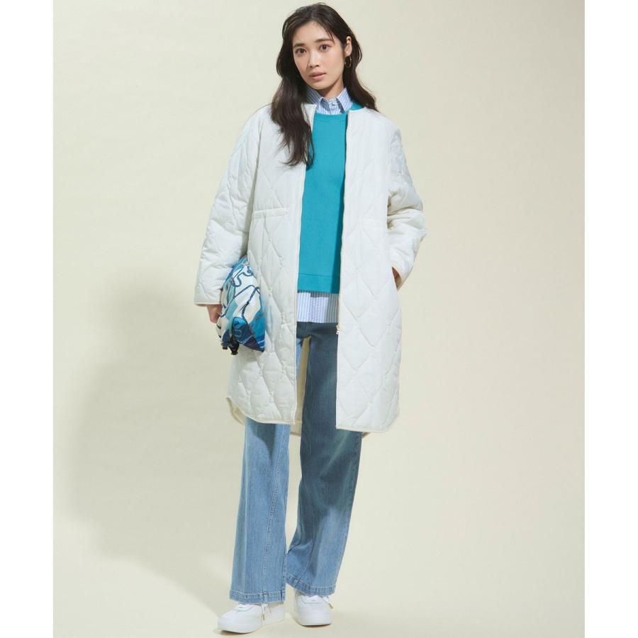 ち*マ様 【美品／大きいサイズ】23区　洗える/撥水加工 中綿ロングパディングア 23区（ニジュウサンク） 【洗える/撥水加工】中綿 ロング パディング