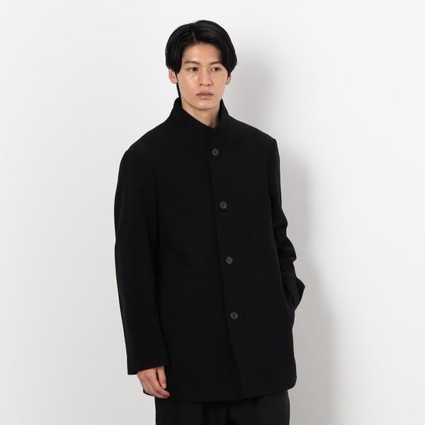 COMME CA ISM（コムサイズム） ウールライク スタンドカラー ショート