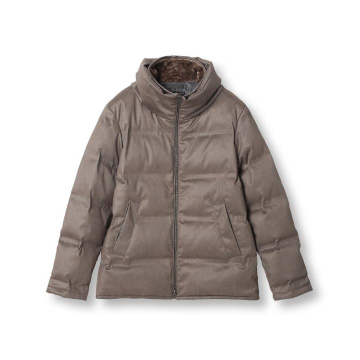 MEN'S BIGI（メンズビギ） ＜撥水・防風＞スエード調ツイルプリント